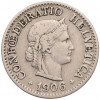 10 раппенов 1906 года Швейцария
