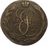 5 копеек 1791 года КМ