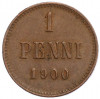 1 пенни 1900 года Русская Финляндия