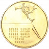 1000 форинтов 2002 года Венгрия «Меркурий» (Полая монета-контейнер)
