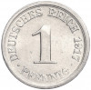 1 пфенниг 1917 года F Германия