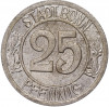 25 пфеннигов 1920 года Германия — город Бонн «Бетховен» (Нотгельд)