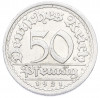 50 пфеннигов 1921 года J Германия