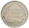 1/6 талера 1827 года Саксония «Смерть Короля Фридриха Августа I»