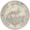 1/6 талера 1862 года A Ангальт-Бернбург