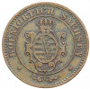 2 пфеннига 1869 года Саксония