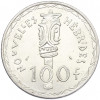 100 франков 1966 года Новые Гебриды