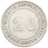 20 центов 1926 года Стрейтс Сетлментс