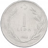 1 лира 1962 года Турция