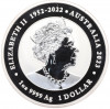 1 доллар 2023 года Австралия «Дракон и карп кои»