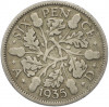 6 пенсов 1935 года Великобритания
