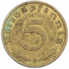5 рейхспфеннигов 1939 года F Германия
