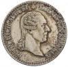 1/6 талера 1827 года Саксония «Смерть Короля Фридриха Августа I»