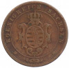 5 пфеннигов 1862 года Саксония