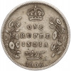 1 рупия 1906 года Британская Индия