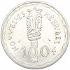 100 франков 1966 года Новые Гебриды