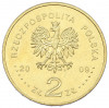 2 злотых 2009 года Польша «100 лет поисково-спасательной службы в Татрах»
