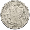3 цента 1865 года США