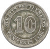 10 центов 1926 года Стрейтс Сетлментс