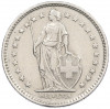 2 франка 1970 года Швейцария