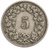 5 раппенов 1903 года Швейцария