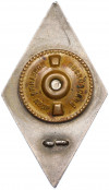 Знак (ромб) ММД «Военный институт» (винт спилен)