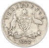 3 пенса 1927 года Австралия