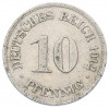 10 пфеннигов 1912 года D Германия