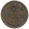 2 рентенпфеннига 1924 года A Германия