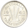 3 пенса 1963 года Австралия