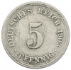5 пфеннигов 1903 года F Германия