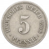 5 пфеннигов 1908 года A Германия