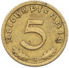 5 рейхспфеннигов 1938 года G Германия