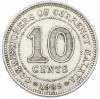 10 центов 1939 года Малайя