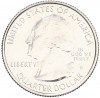 1/4 доллара (25 центов) 2016 года D США «Национальные парки — №34 Национальный парк Теодор-Рузвельт»