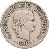 10 раппенов 1902 года Швейцария