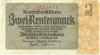 2 рентенмарки 1937 года Германия