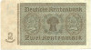 2 рентенмарки 1937 года Германия