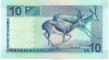 10 долларов 2001 года Намибия