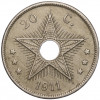 20 сантимов 1911 года Бельгийское Конго