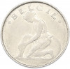 1 франк 1922 года Бельгия — Надпись на фламандском (BELGIE)