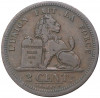 2 сантима 1835 года Бельгия