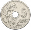 5 сантимов 1910 года Бельгия — Надпись на фламандском (BELGIE)