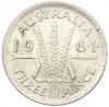 3 пенса 1961 года Австралия