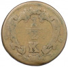 1/2 крейцера 1760 года Австрия