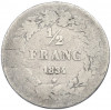 1/2 франка 1834 года Бельгия