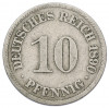 10 пфеннигов 1890 года A Германия
