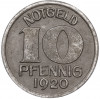 10 пфеннигов 1920 года Германия — город Варендорф (Нотгельд)