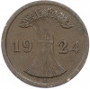 2 рентенпфеннига 1924 года A Германия