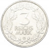 3 рейхсмарки 1925 года G Германия «Тысячелетие Рейнланда»
